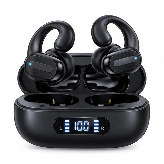 Y2 Wireless Bluetooth 5.3 Earbuds – Hi-Fi Sound with Digital Charging Display